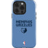 NBA Memphis Grizzlies Standard - Light Blue iPhone 15 Pro Impact Case